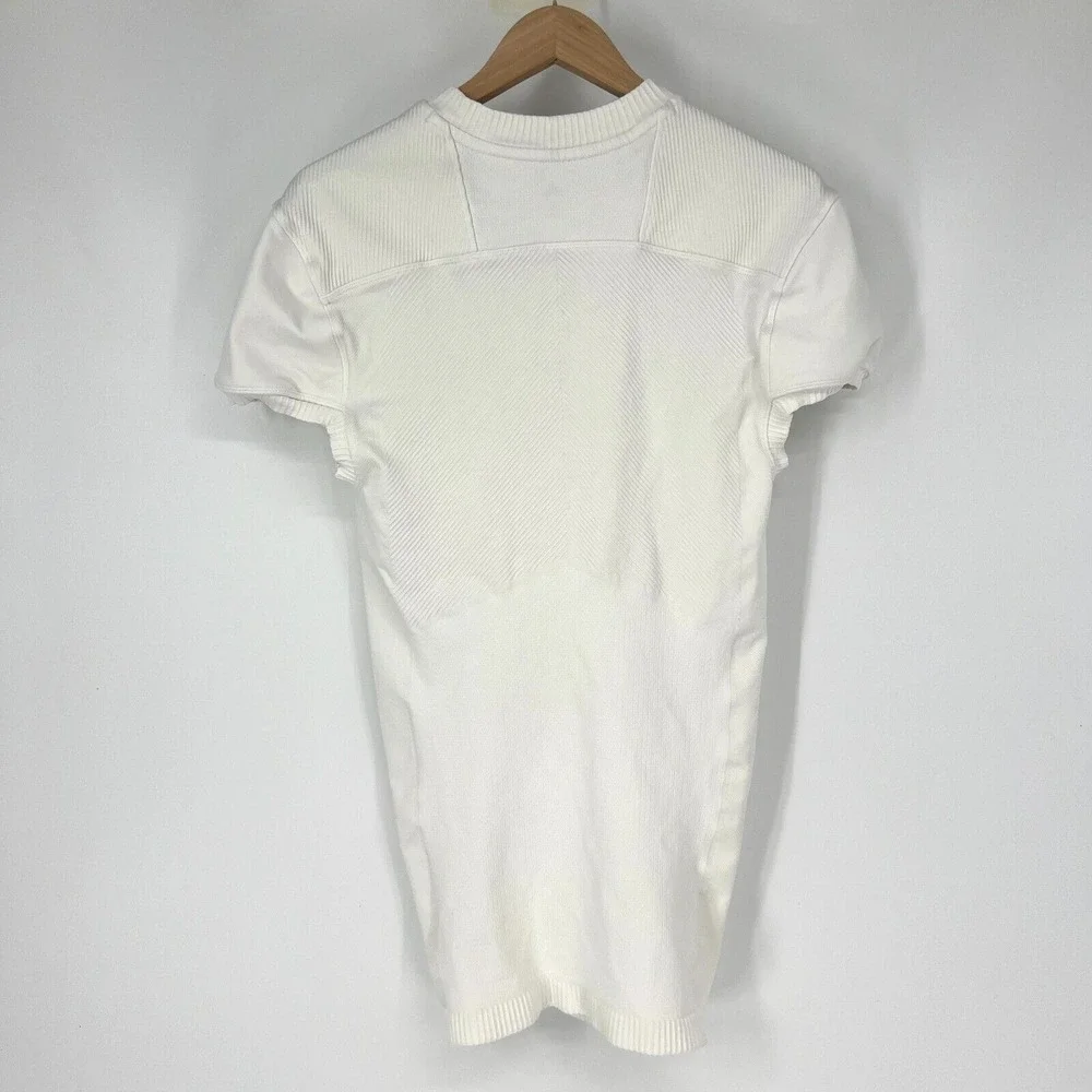 adidas Primeknit A1 Ghost‎ Football Jersey Mens Size 2XL White Black Logo DQ3446